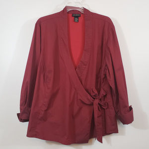 Lane Bryant plus size wrap shirt size 18/20